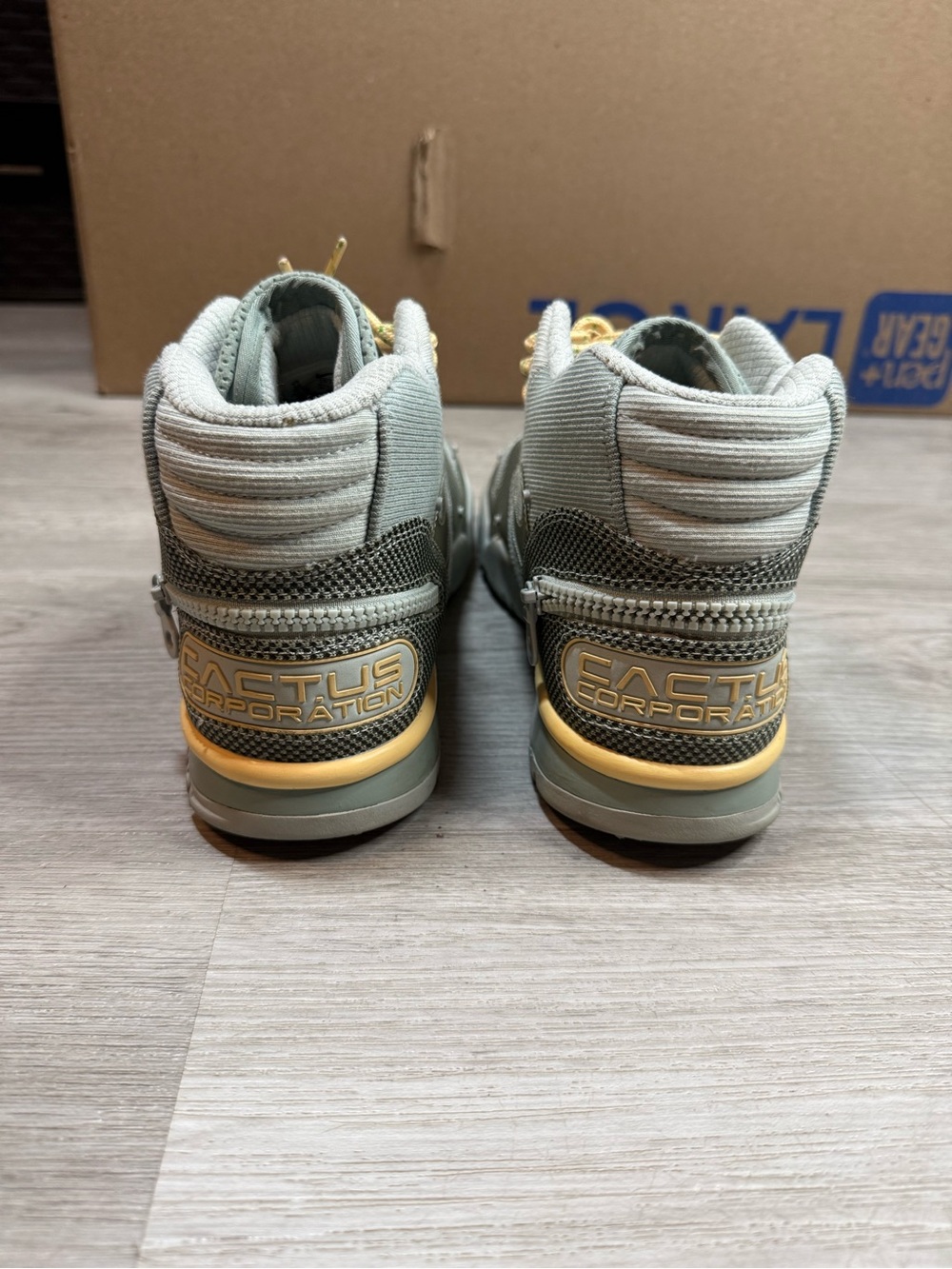 Nike x Travis Scott Air Trainer 1 SP Grey Haze Size 10 Men No Box - Picture 6 of 7
